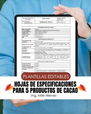 Fichas técnicas del cacao y el chocolate