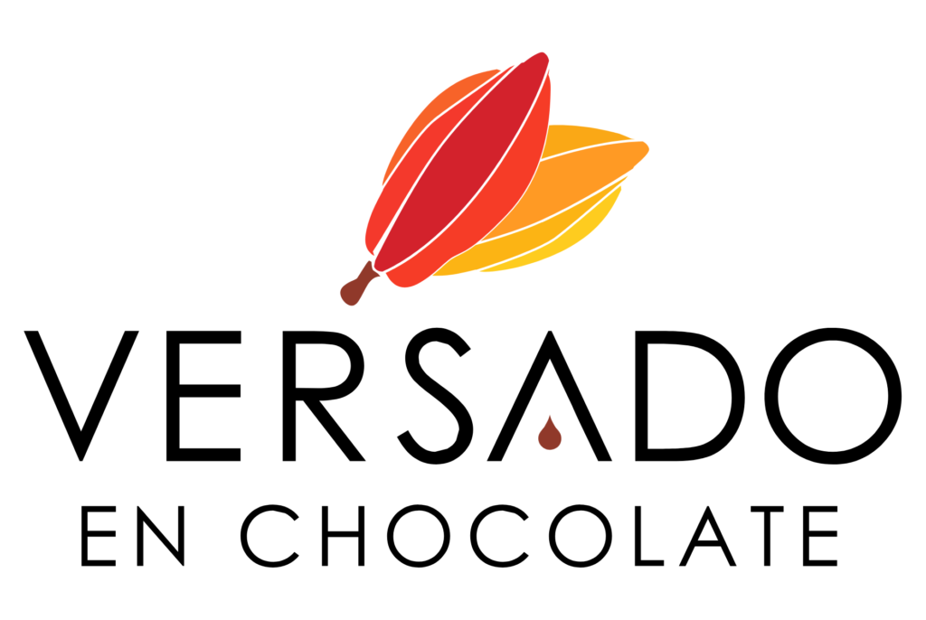 logo versado en chocolate