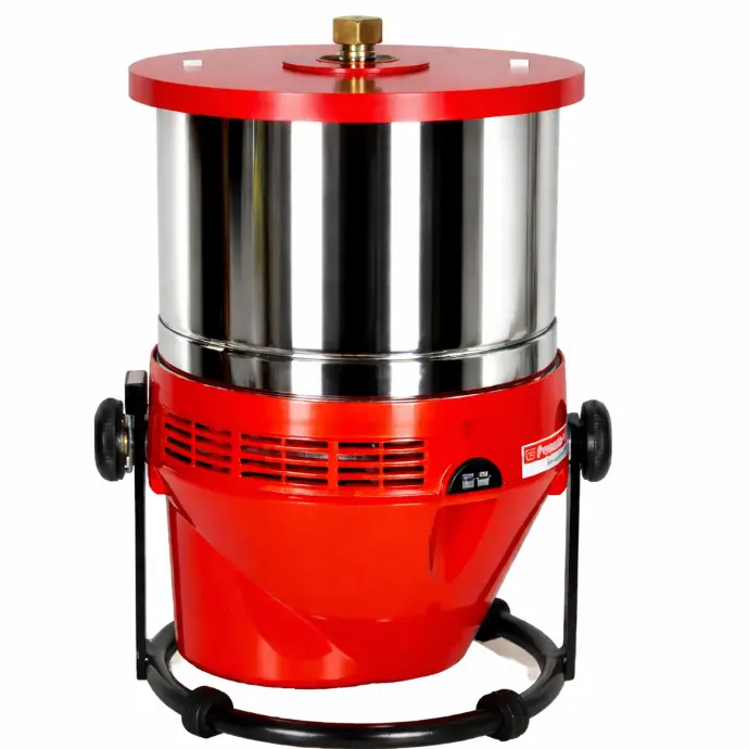 Refinadora de chocolate Tilting Premier de acero inoxidable - 4,5 kg (10 libras), 110 Voltios