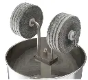 Refinadora de chocolate Tilting Premier de acero inoxidable - 4,5 kg (10 libras), 110 Voltios - Imagen 3
